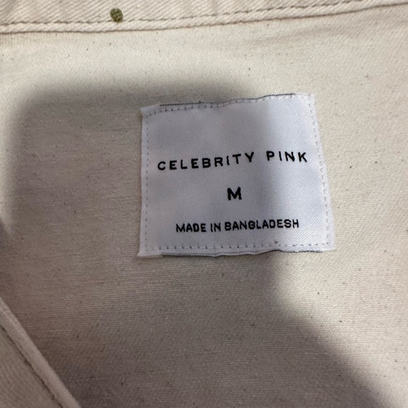 Celebrity Pink Juniors Button up Jeans Dress - Picture 2 of 15